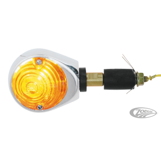 GZP Chrome Ox-Eye turn signal with E-len