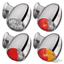 Atto Dual Function chrome w/ clear glass