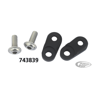 Atto universal C mounting plates black