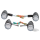 LED turn signals bullet black set4