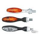 Kmann Micro Turnsignal, Black, Each