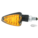 GZP Black heart LED turn signal E-approv