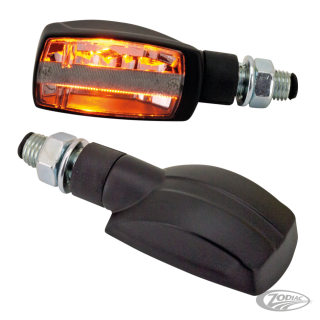 GZP Ebony turnsignals smoke lens pair