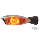GZP Chrome E-appr LED turn signals, pair