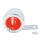 GZP Bullet light red with bracket left s