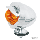 Amber Bullet Light w/Visor, EU approved