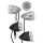 GZP Chrome Pathfinder front LED 2-functi