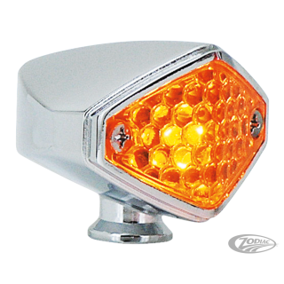 GZP Diamond marker light chrome amber