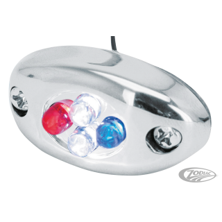 GZP Mini marker light RED/WHITE/BLUE LED