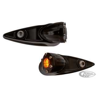 VITY front turnsignals FLTRX15-up Black