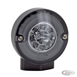 GZP HALO Blk turnsign singl f LED smoked