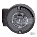 GZP HALO Blk turnsign singl f LED smoked