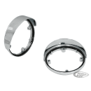 GZP Chrome Die-cast turn signal visor