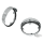 GZP Chrome Die-cast turn signal visor