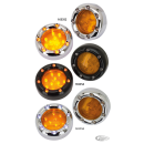 GZP Chr Duo led amber lens deuce light