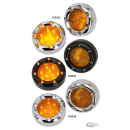 GZP Blk Duo led amber/ white outer leds