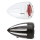 DP CT T/S, BLK, FRT, DUAL AMBR LED/WHT T