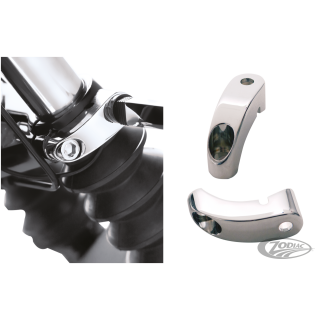 BLACK FR T/S MOUNTS 39MM FORKS