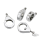 GZP Blk 49mm grooved turnsignal clamps