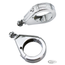 GZP Chr. 39mm fork mount markerlightclam