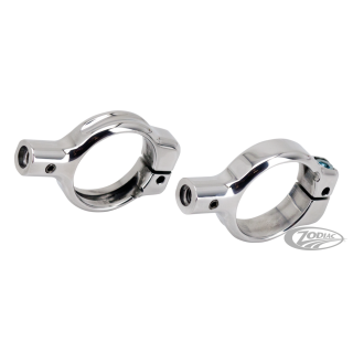 FORK MOUNT CLAMP KIT SIZE 49mm CHROMED