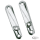 GZP Chrome turnsignal bracket set Tourin