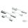 GZP Short chr.steel turn signal bracket