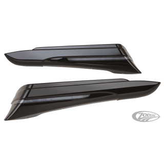 Saddlebag Extensions Black FLH/T14-UP