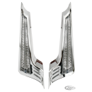 Saddlebag chr fillers w/lghts FLH/T14-UP