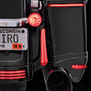 Saddlebag chr fillers w/lghts FLHX10-13