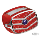 GZP Taillight lens+grill blue dot 73u