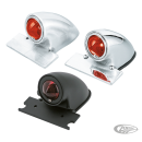 Sparto Taillight, Chrome  w/E-approval