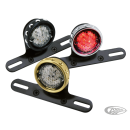 GZP Brass R1 LED taillight w/license bra