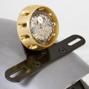 GZP Brass RII LED taillight w/license br