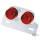 GZP Dual Custom taillight w/brkt E-ap