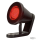Black taillight 35mm + bracket