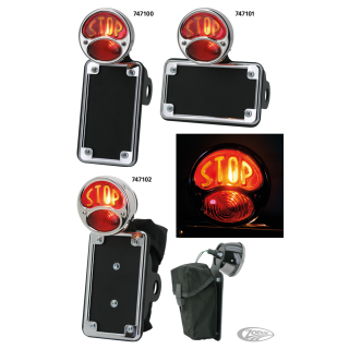 NSC 28 taillight w/vertical lic.mount