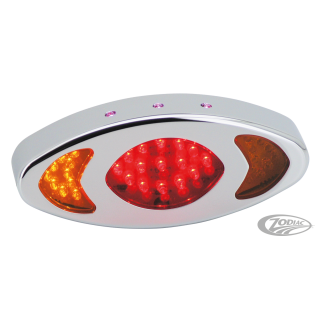 GZP Chrome red eye taillight with turnsi