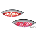 GZP Sky Hawk taillight 2 bulbs red lens