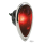 Teardrop Taillight Blue dot flush mnt