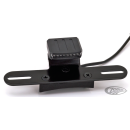 GZP Ebony taillght clear lens w/lic.brck