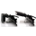 GZP Ebony taillght clear lens w/lic.brck