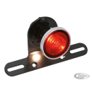 GZP Classic 2" black round taillight w/l