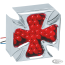 GZP LED billet chr. Maltese cross tailli