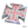 GZP 4" Maltese cross clear lens LED tail