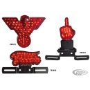 Warbird LED taillight Chr