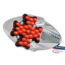 GZP Chrome stepped LED taillight