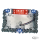 GZP Licenceplate LED chr/w skulls side m