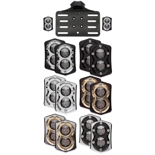 Vitys Taillight/licenseplate kit chrome
