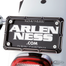 BEVELED LICENSE FRAME BK